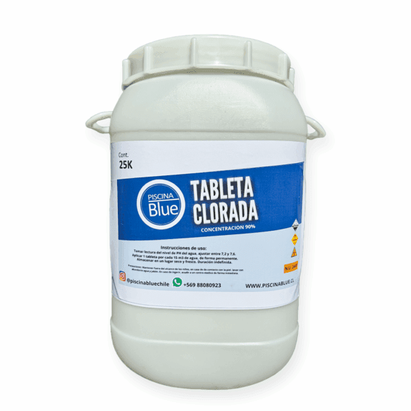 Tableta Cloradora Tineta 25 Kilos